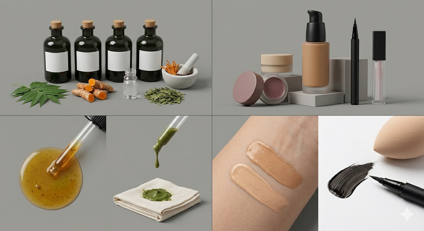 Halal Cosmetics — Foundations, Lip Care & Eye Products