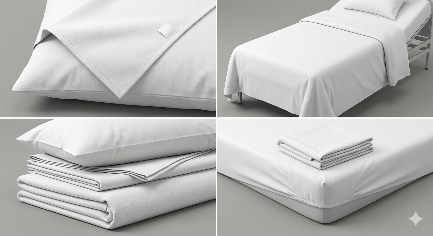 Antimicrobial Hospital Linens