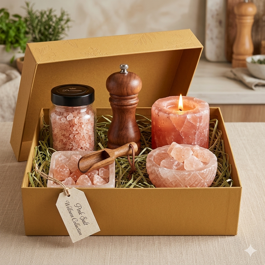 Himalayan Pink Salt Lifestyle Gift Sets