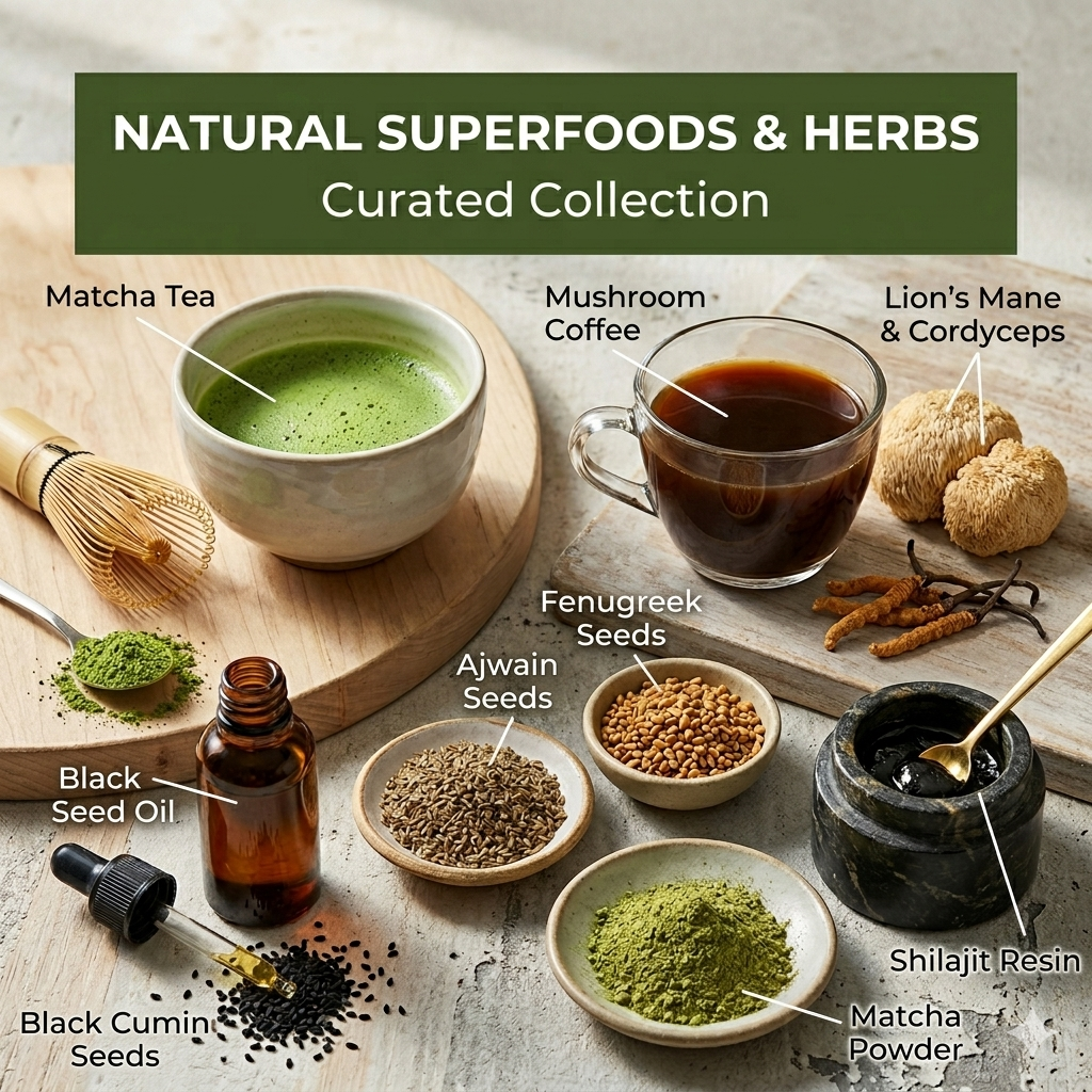 Natural Superfoods & Herbs