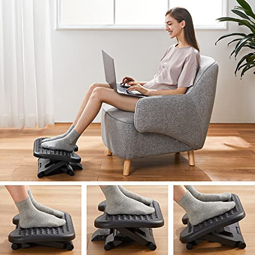 Under-Desk Footrests — Ergonomic WFH Accessory