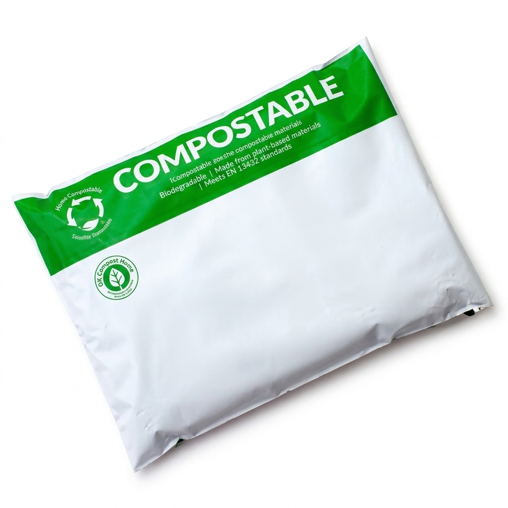 Biodegradable Mailers — PLA Compostable Plastic
