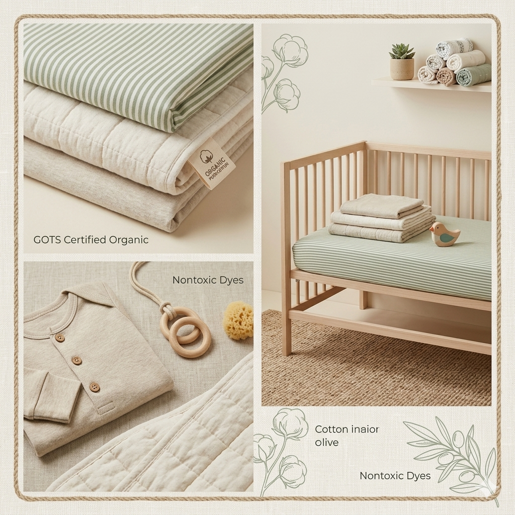 Organic Cotton Baby Bedding Sets