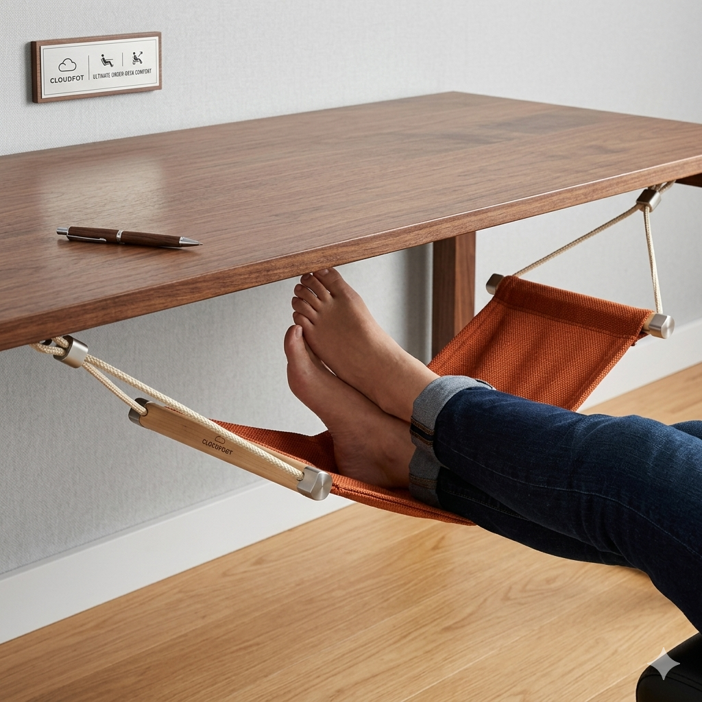 Under-Desk Foot Hammocks