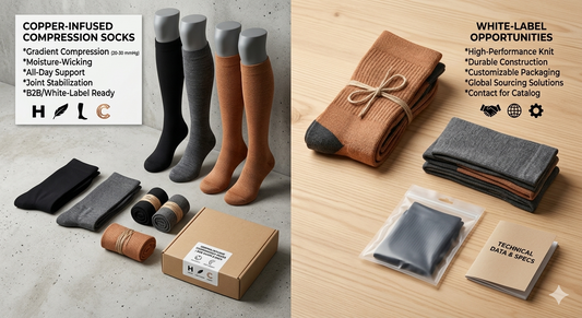 Copper-Infused Compression Socks