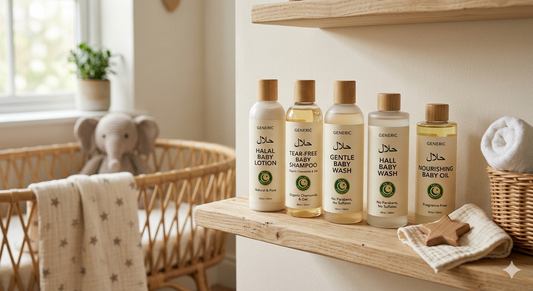 Halal Baby Care Line — Lotions, Shampoo & Soap