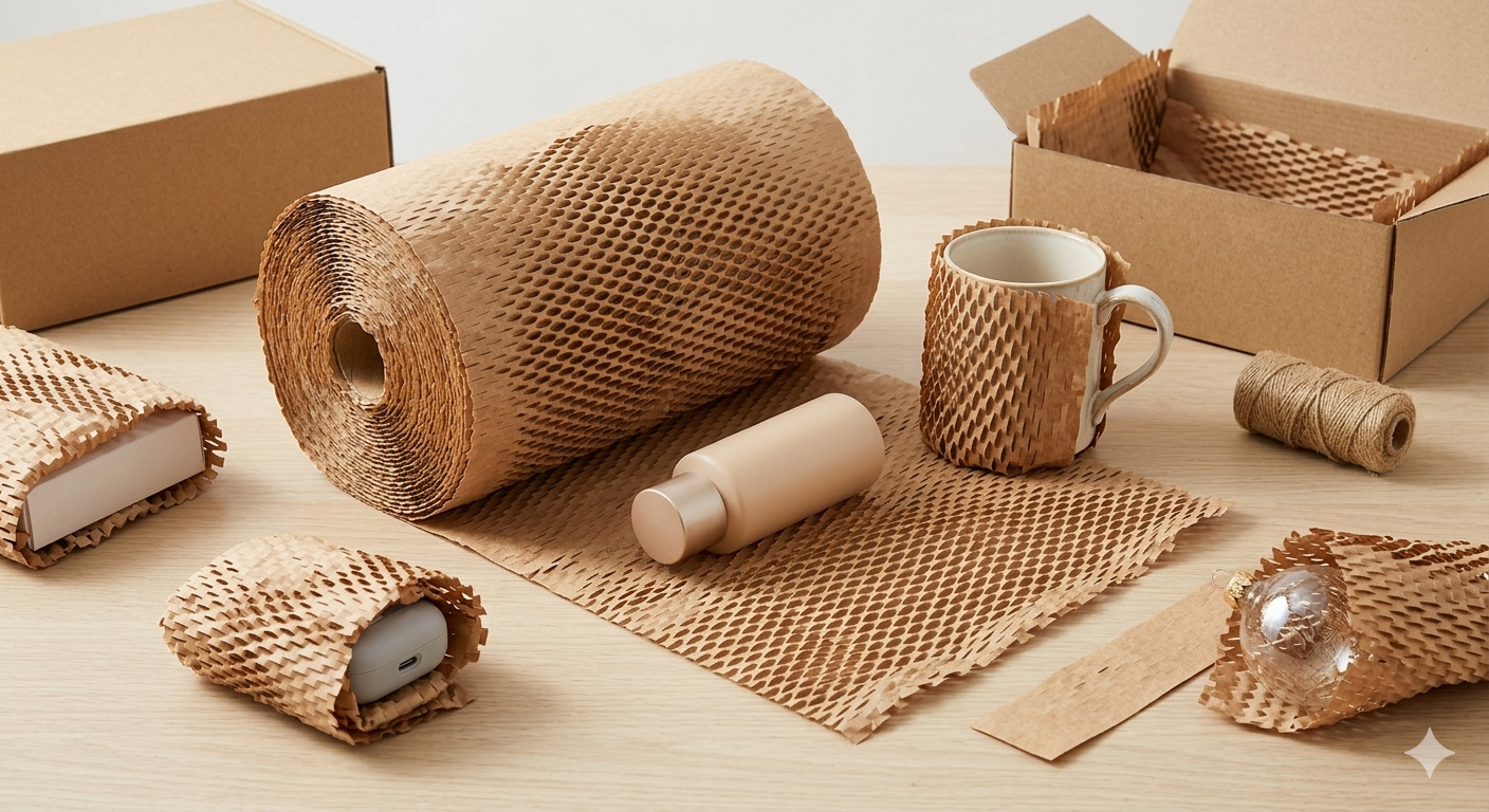 Honeycomb Paper Wrap — Bubble Wrap Replacement