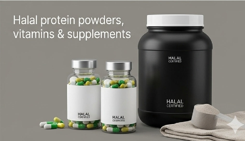 Halal Protein Powders, Vitamins & Supplements